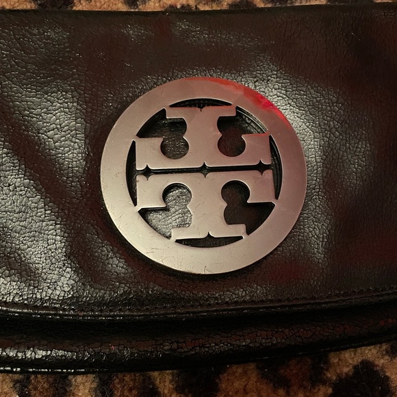 Tory Burch Distressed Metallic Crossbody - Picture 6 of 7
